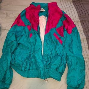 colorblock windbreaker